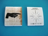 Plaketten für Armbanduhren ETA, Wandstärke 0,4 mm